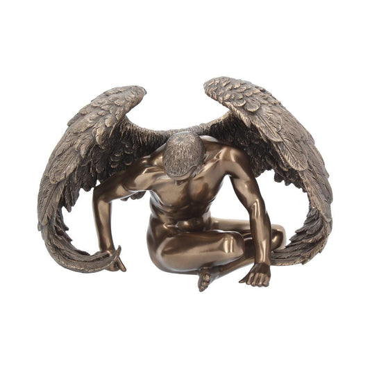 Angels Rest Figurine Bronze Naked Angel Ornament