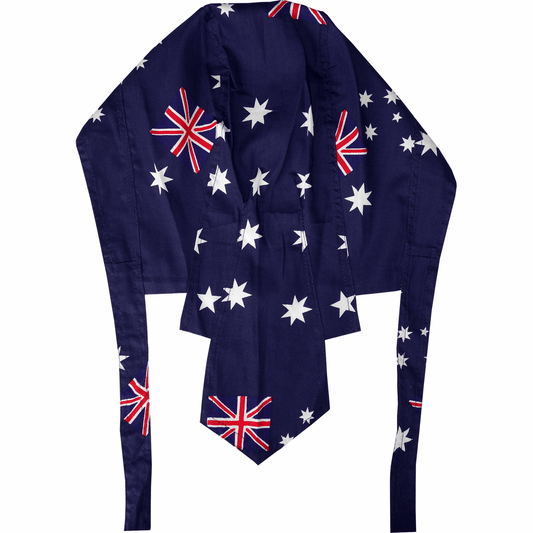 Australia Flag Bandana Durag Biker Motorcycle Motorbike Chef Hat Cap Head Scarf