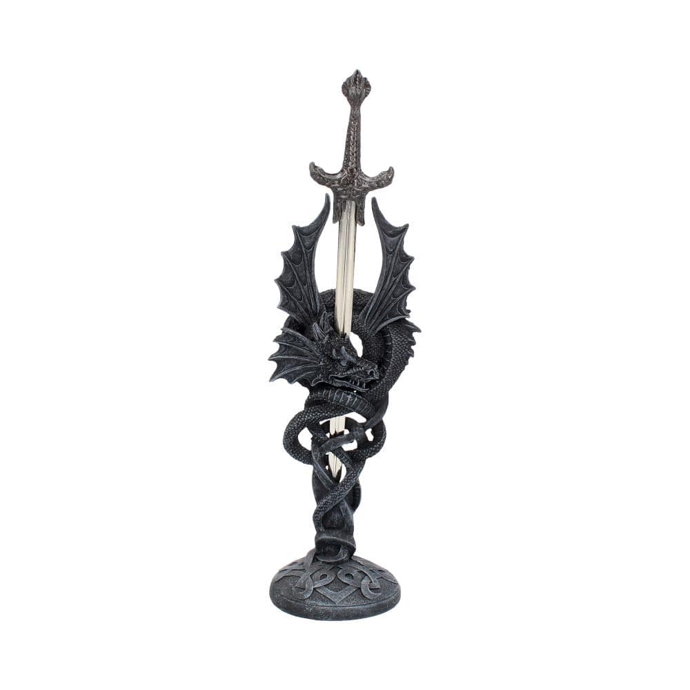 Celtic Realm Letter Opener Black Dragon Sword