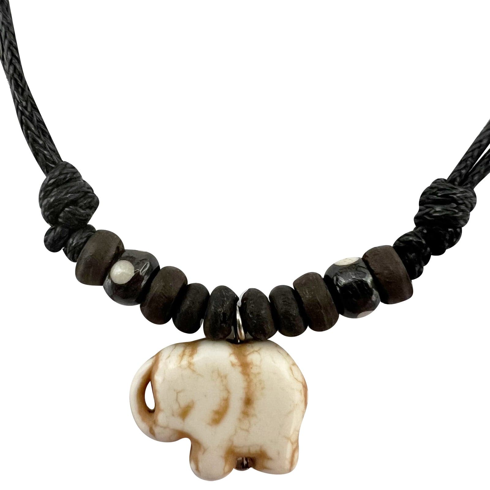 Mens on sale elephant necklace