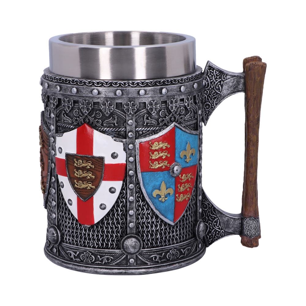 English Shield and Sigil Tankard 13.5cm