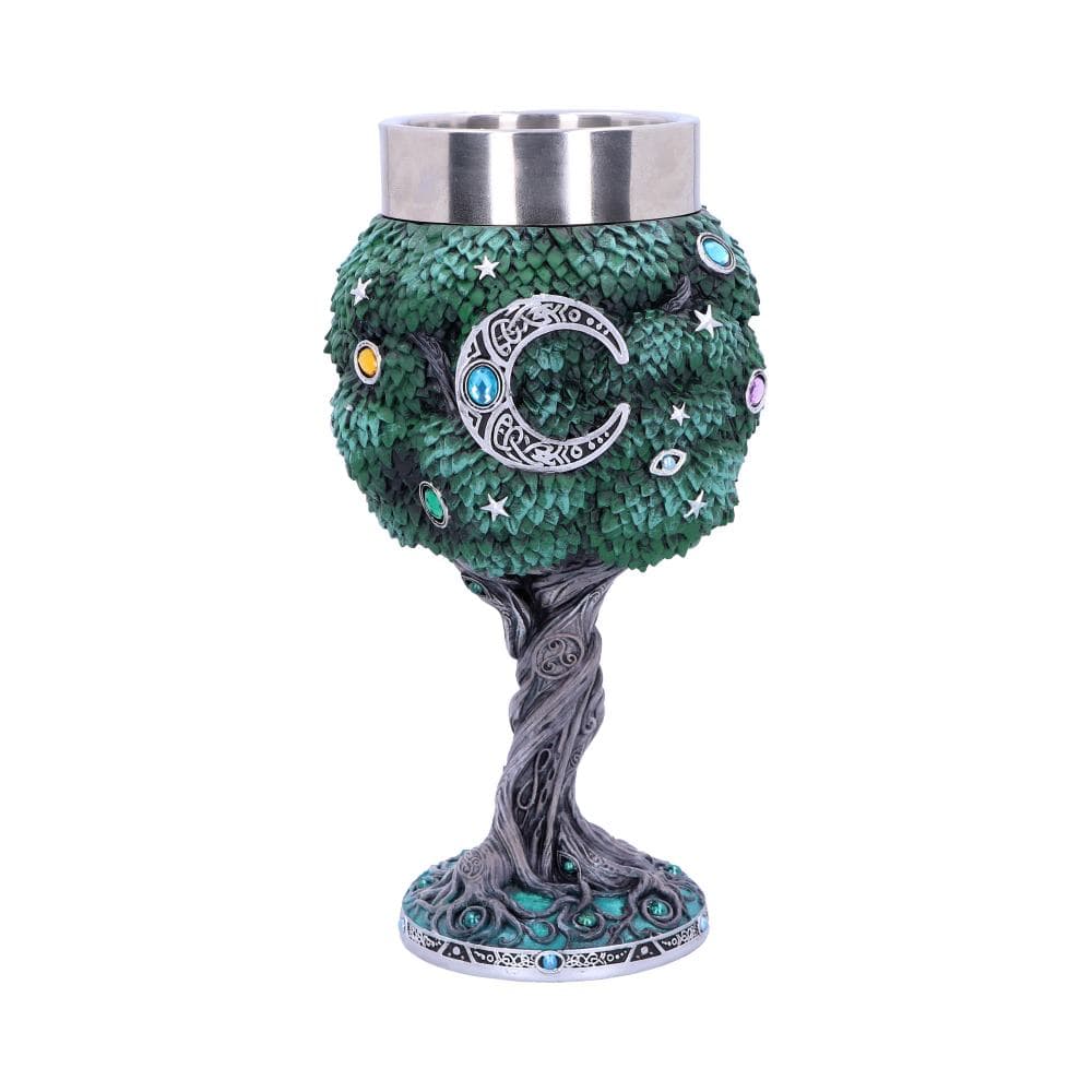 Exclusive Tree of Life Nature Goblet Wine Glass