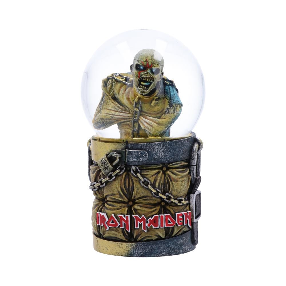 Iron Maiden Piece of Mind Eddie Snow Globe 17.5cm