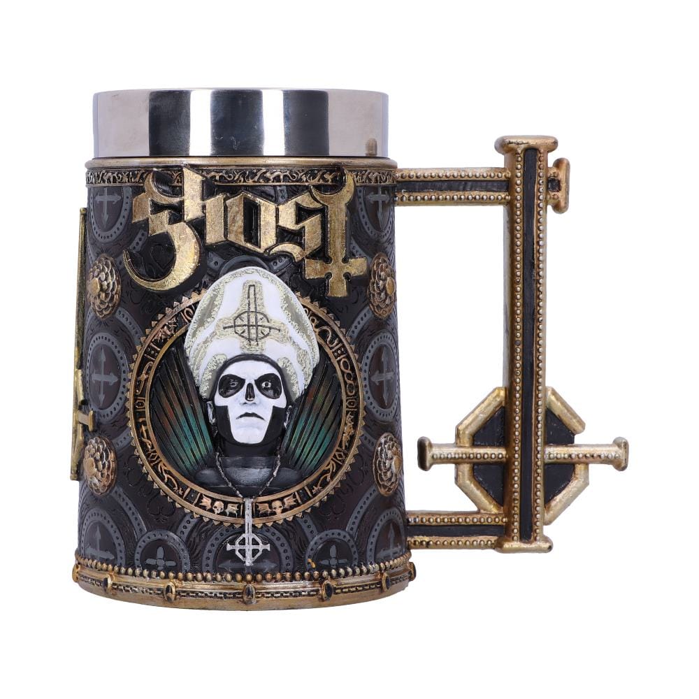 Licensed Ghost Papa Emeritus III Gold Tankard