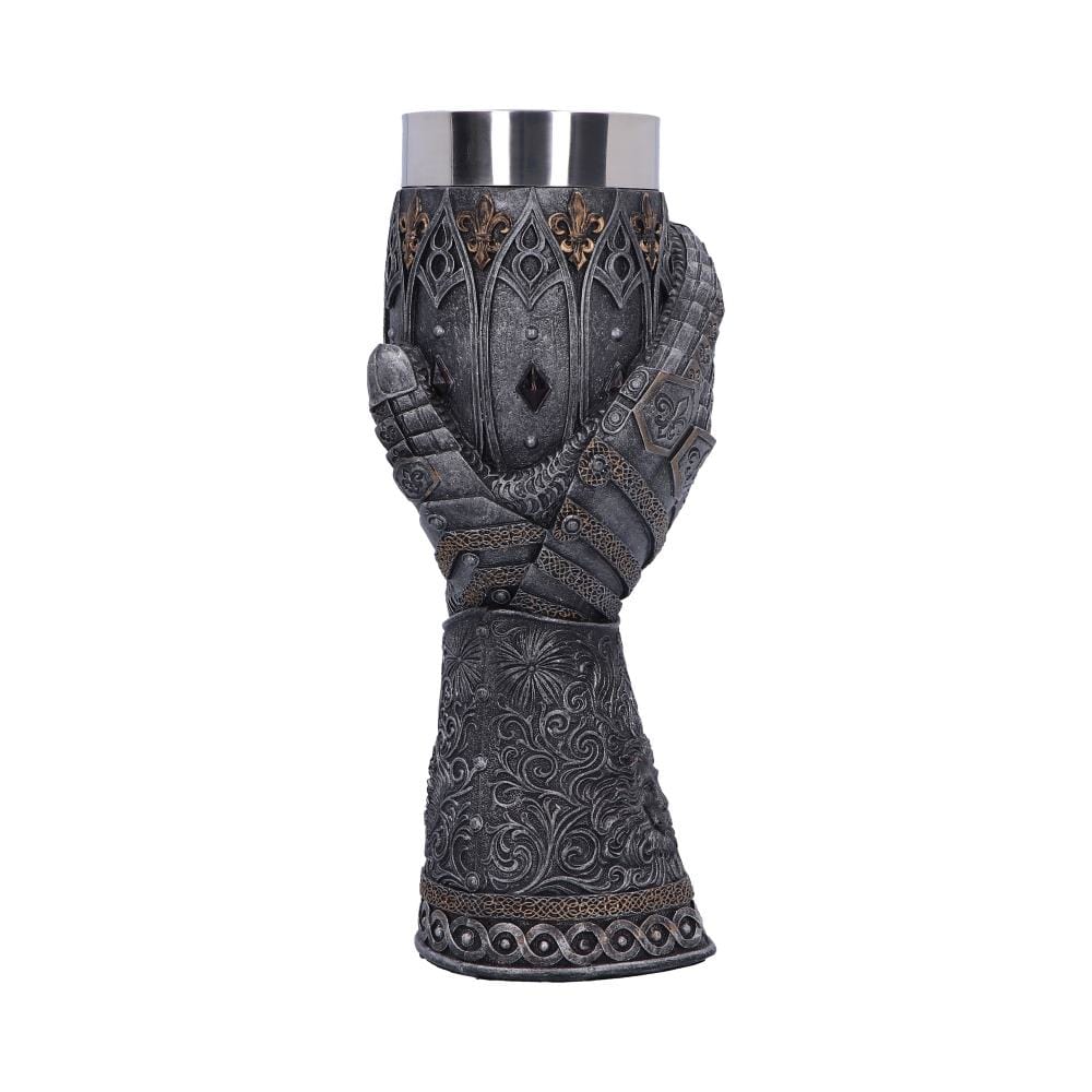 Medieval Lion Heart Gauntlet Armour Goblet