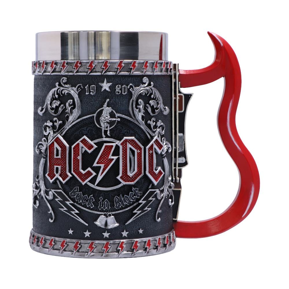 Officially licensed ACDC Back in Black Tankard Mug