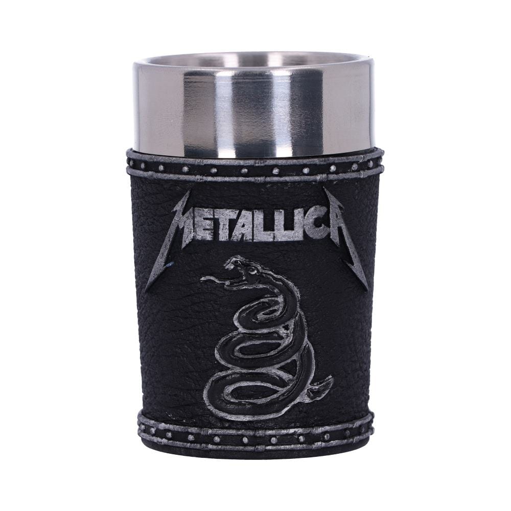 Officially Licensed Metallica Black Album Shot Glass