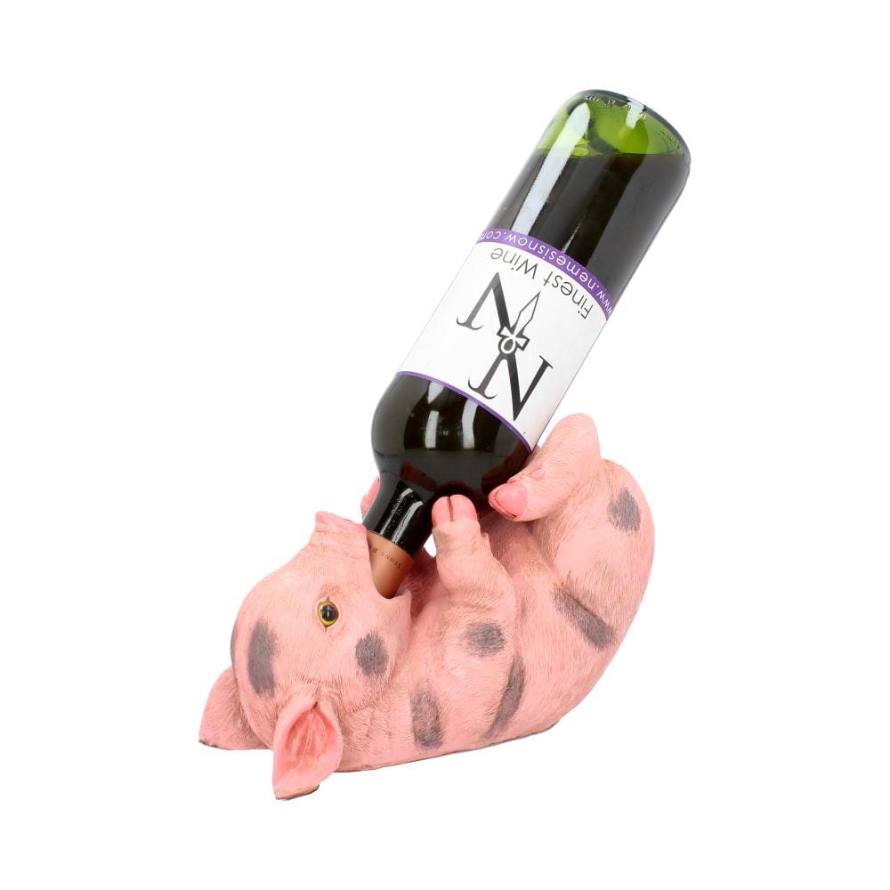 Pink Pig Piglet Guzzler Wine Bottle Holder