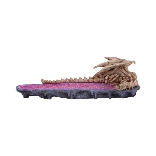 Skeletal Slumber Dragon Incense Burner 26.7cm