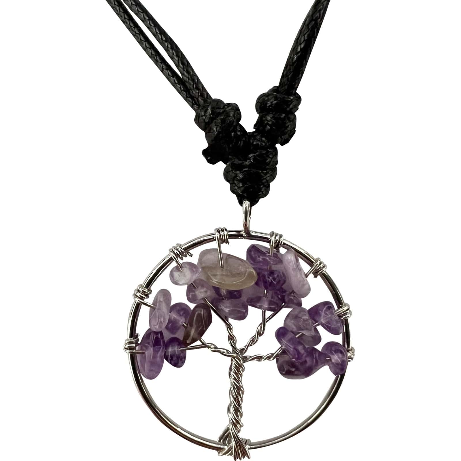 Mens hot sale amethyst pendant