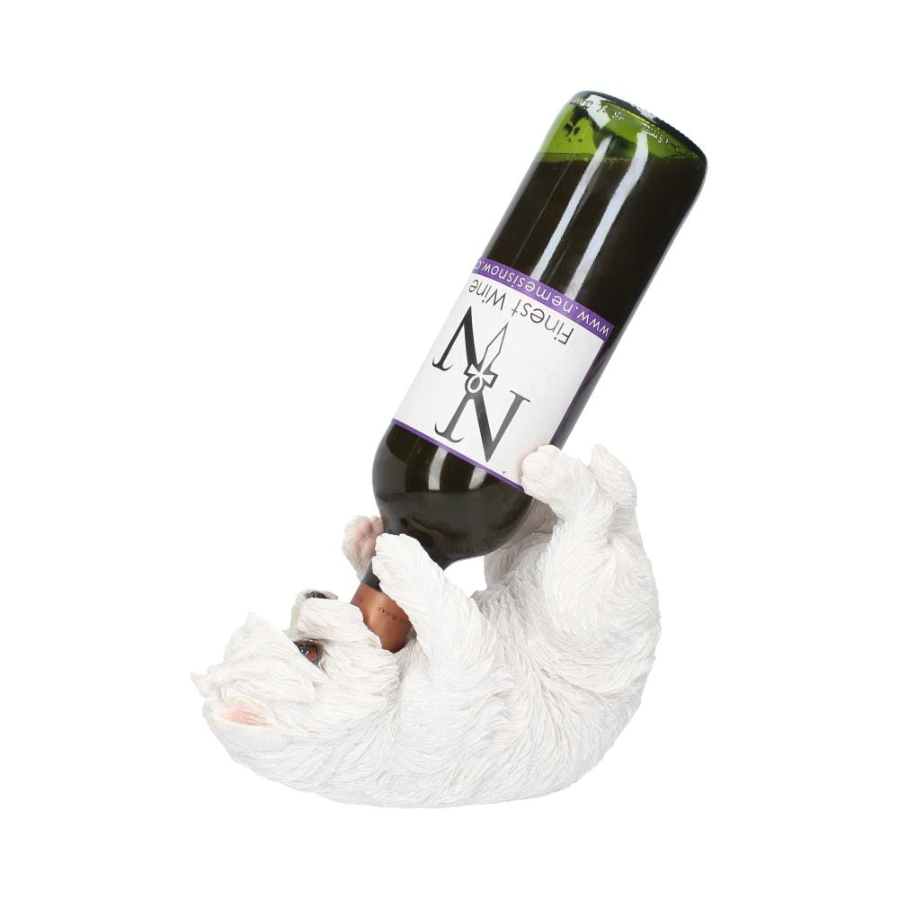 West Highland Terrier Guzzler Dog Wine Bottle Holder