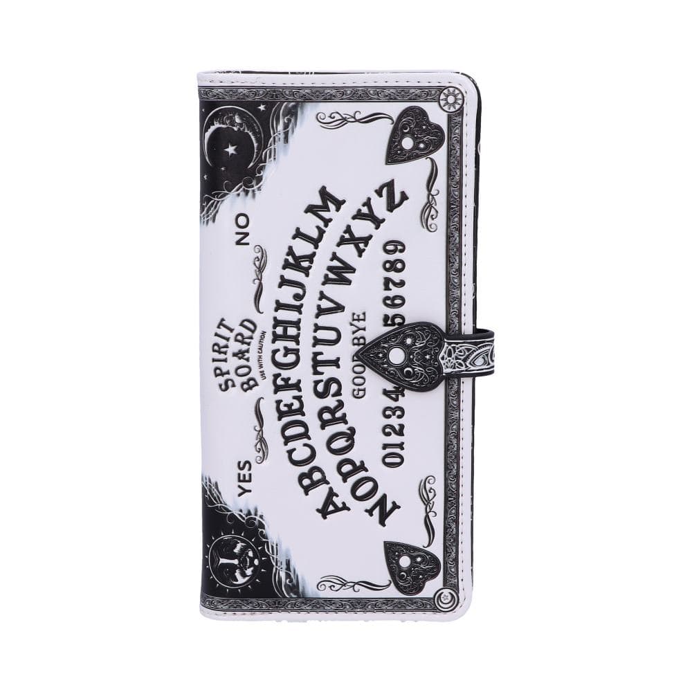 White Spirit Board Embossed Ouija Purse