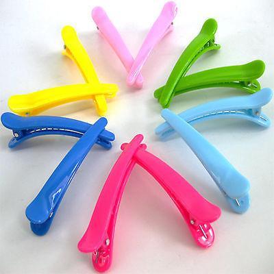 12 x Beak Hair Clips Crocodile Alligator Clasps Girls Kids Toddlers Childrens