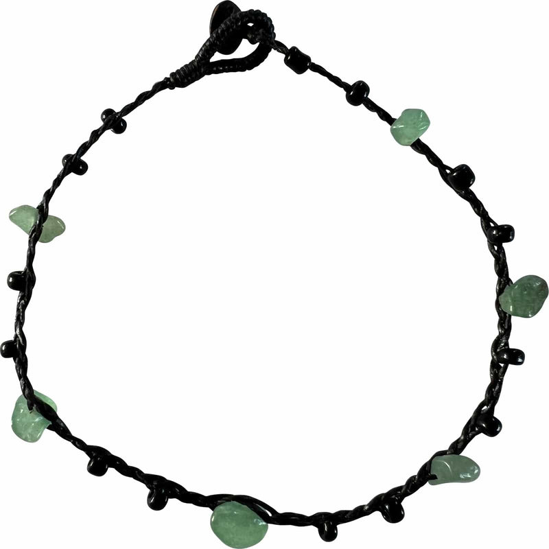 Jade clearance ankle bracelet