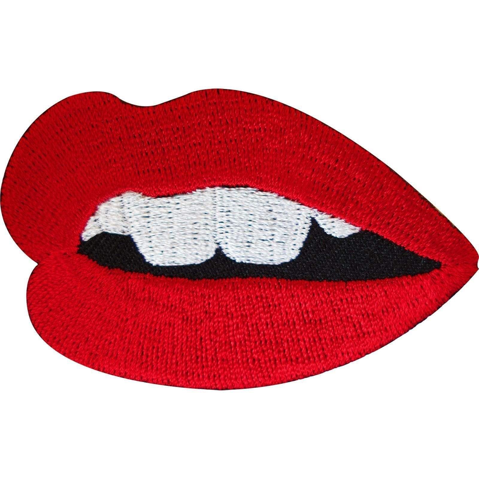 pretty by nature lipstick iron patches for clothing brand patch