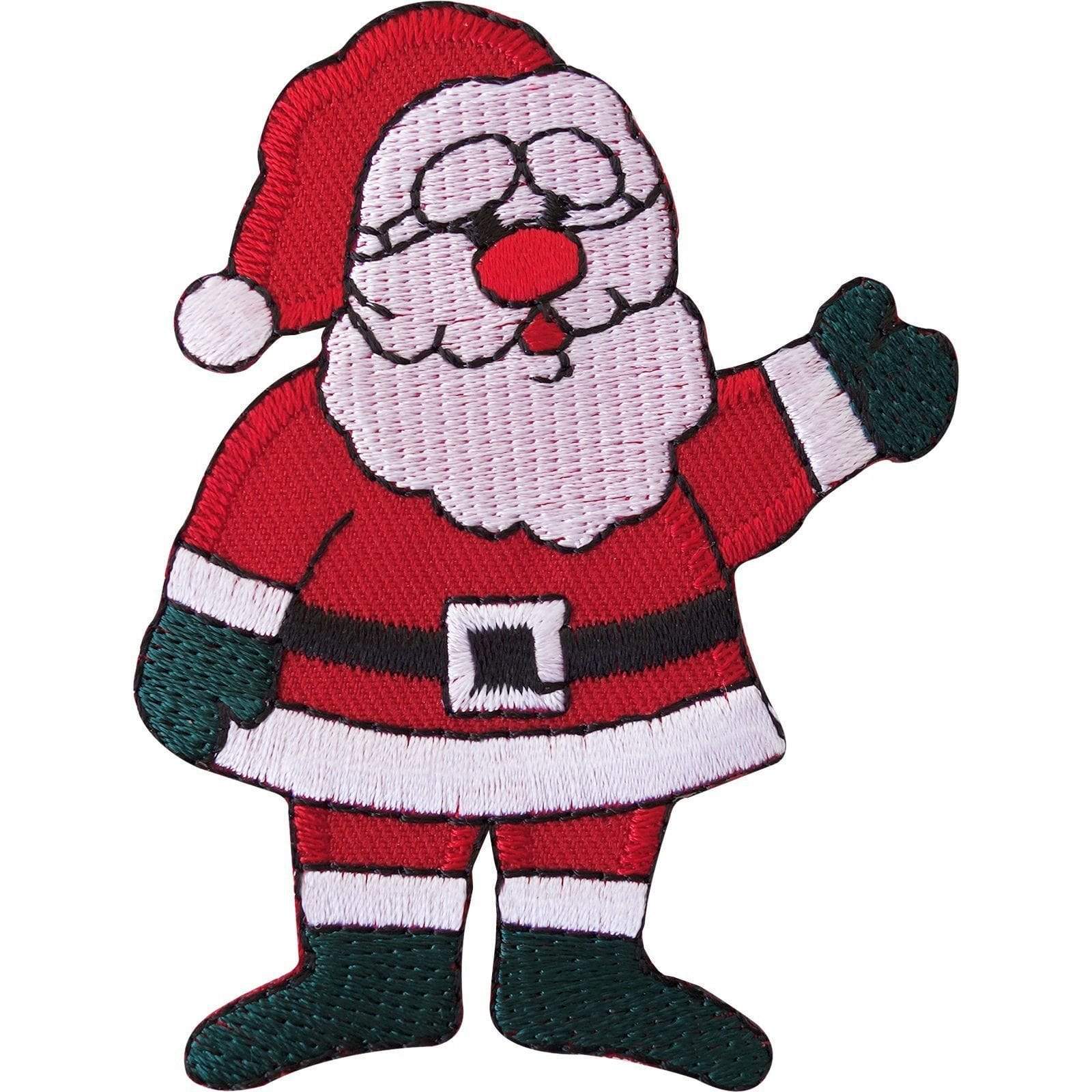  SEWACC 12pcs Christmas Patch Embroidery Santa Claus Patches  Small Coat Patches Clothing Patch Bag Sewing Sticker Small Craft Patches  Coats DIY Craft Patches Appliance Computer Polyester