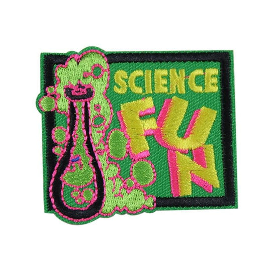 Fun Science Patch Iron On Patch Sew On Patch Embroidered Badge Embroidery Applique