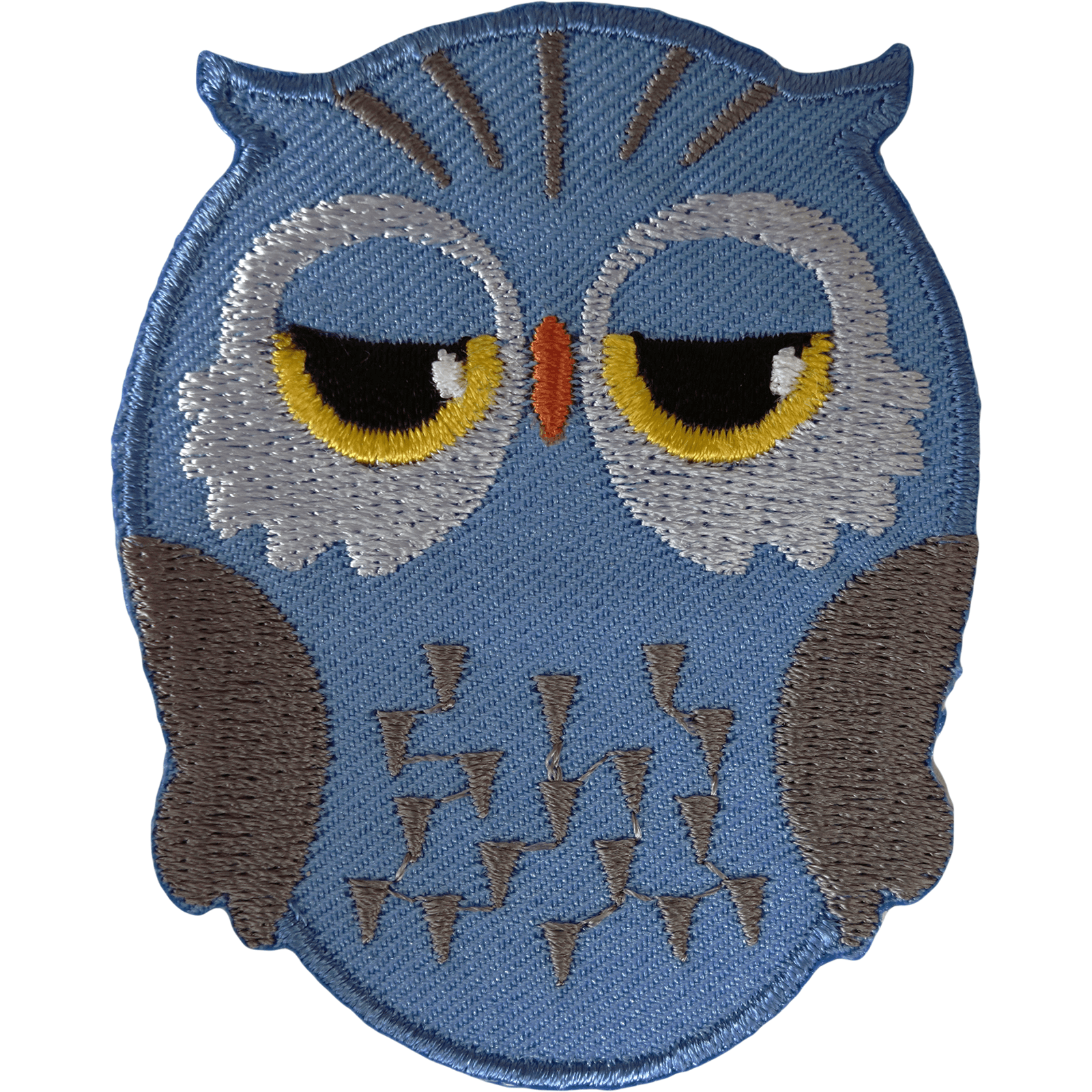 Barn Owl Patch Iron on Embroidered Owl Fabric Patch Toile Art Pattern  Design 