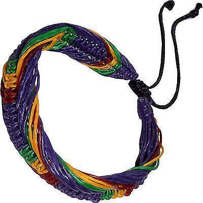 Purple Rasta Bracelet Wristband Bangle Mens Womens Boys Girls Ladies Jewellery Purple Rasta Bracelet Wristband Bangle Mens Womens Boys Girls Ladies Jewellery