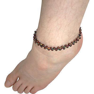 Rasta Ankle Bracelet Foot Anklet Beaded Chain Mens Womens Ladies Feet Jewellery Rasta Ankle Bracelet Foot Anklet Beaded Chain Mens Womens Ladies Feet Jewellery