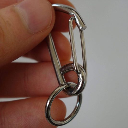 Small Metal Carabiner Keychain Keyring Key Holder Dog Collar Lead Harness Clip Small Metal Carabiner Keychain Keyring Key Holder Dog Collar Lead Harness Clip