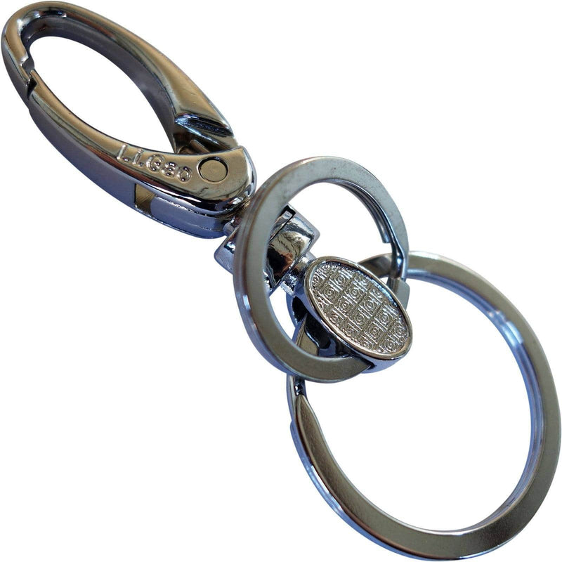 Retro Style Simple Strong Carabiner Shape Keychain Key Chain Ring Keyring Keyfob Key Holder,Bag Accessories,Temu