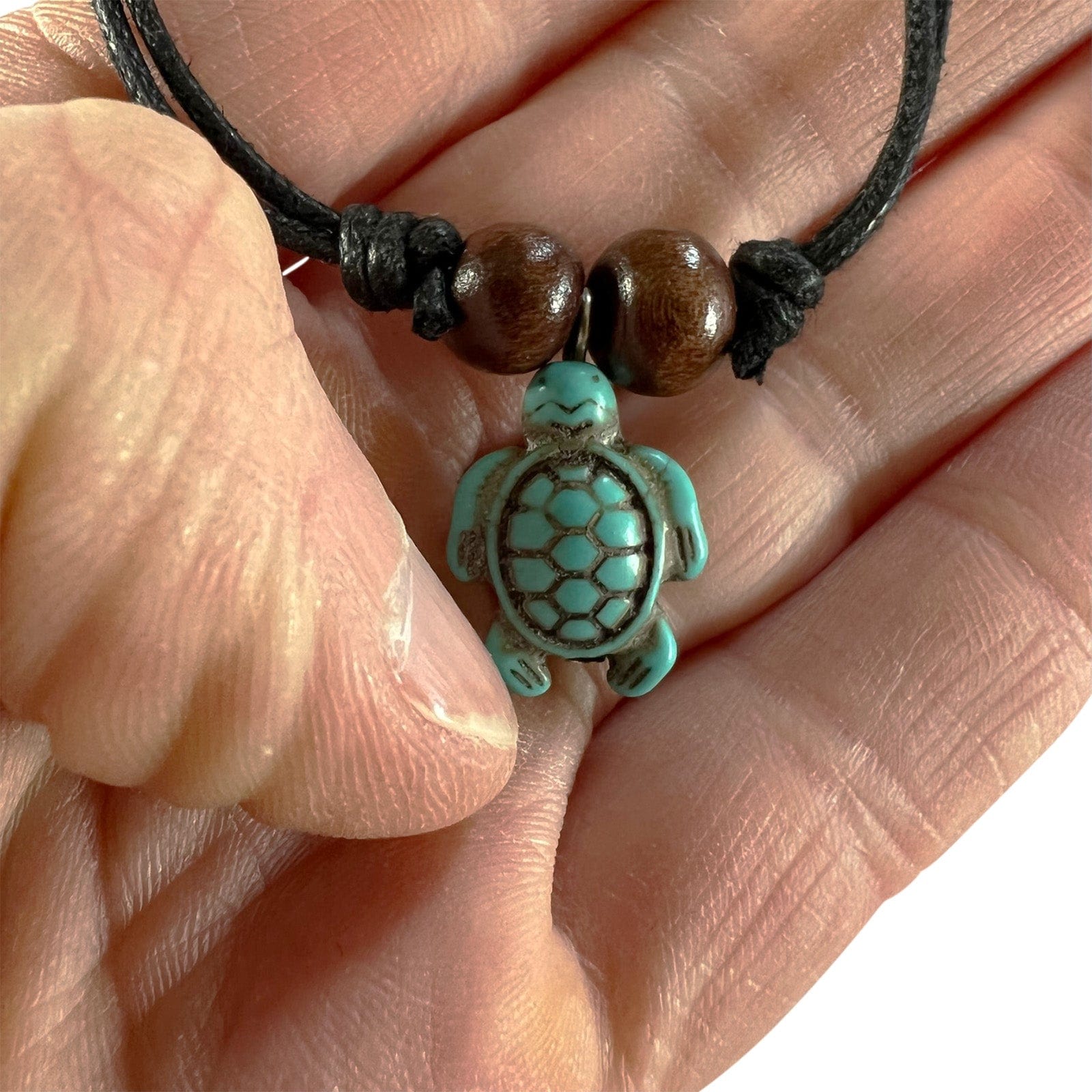 Turquoise on sale turtle necklace